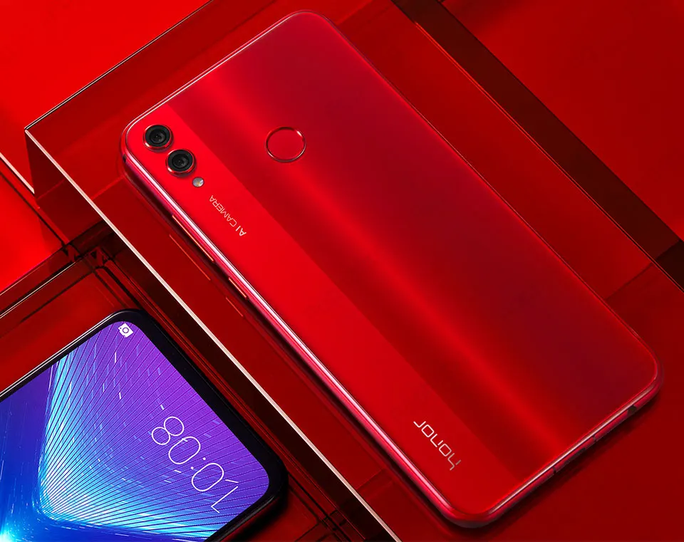 Глобальная Встроенная память huawei Honor 8X мобильного телефона 6,5 дюймов экран 3750 мАч батарея Android 8,2 Dual Back 20MP камера смартфон OTA обновление