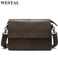 westal mens genuine leather crossbogy bag messenger bag mens shoulder bag for mens bags casual mens satchel leather handbags