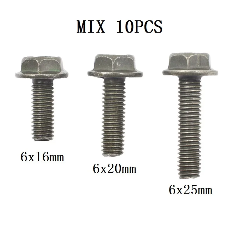 

10 шт. 16 мм 20 мм 25 мм длинный болт для 6 мм Гайки корпуса автомобиля металлический винт заклепка крепление