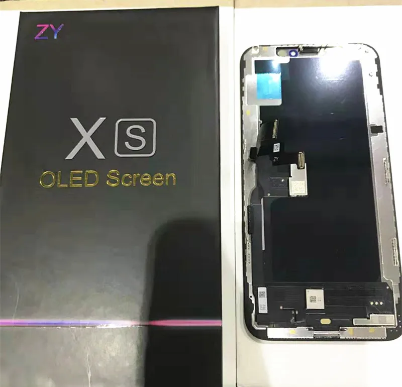 Высококачественный ЖК-дисплей для iPhone X XS XR Гибкая неподвижно закрепленная жесткая OLED для iPhone X XS GX AMOLED замена экрана дисплея с 3D сенсорным экраном