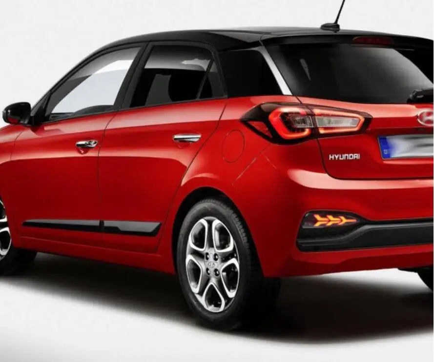 Светодиодный светильник бампер s для hyundai I20 2018 2019 функция светодиодный тормозной