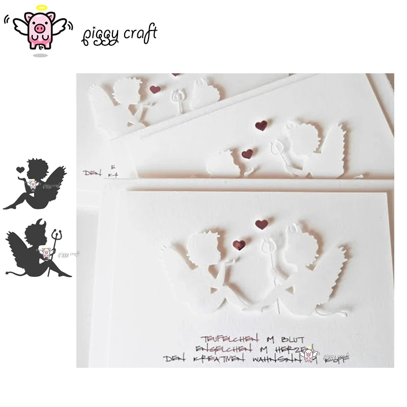 Металлические режущие штампы форма для вырезания дьявол ангел мальчик