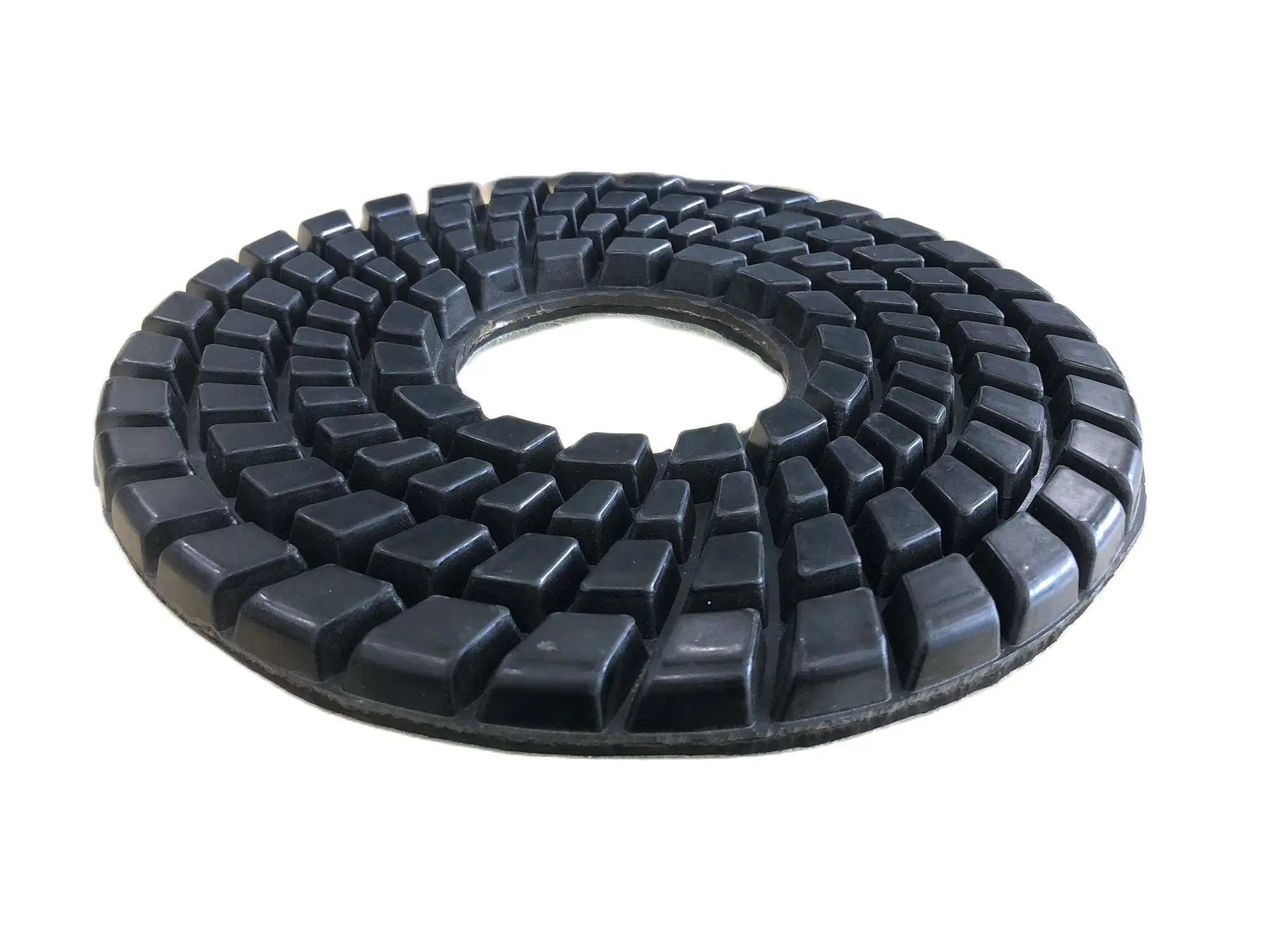 10Inch 250mm Black Diamond Resin Polishing Pad Renew Floor Polishing Pad For Grinding And Cleaning Stone Granite Marble Concrete