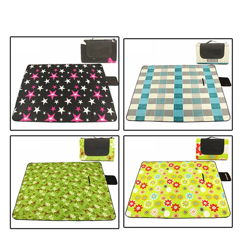 200x200 см водонепроницаемый складной коврик для пикника кемпинга на открытом