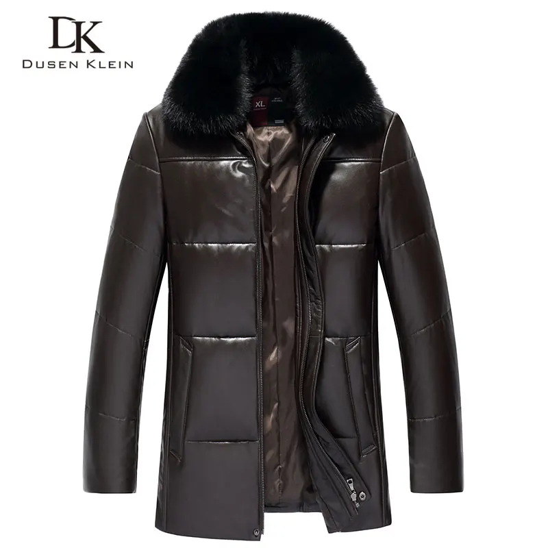 

Мужское портмоне из натуральной кожи пуховая куртка зимнее теплое короткое пальто черная верхняя одежда из овечьей кожи; Новый дизайнерски...