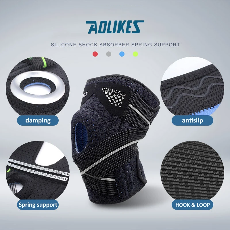 1 шт. эластичный наколенник для бега баскетбола|Налокотники и наколенники| |