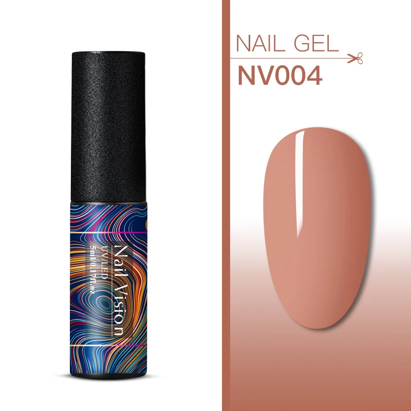 Nail Vision набор однотонных гелей для ногтей 176 цветов УФ-Гель-лак 5 мл полуперманентный лак для маникюра - Цвет: HHS06599