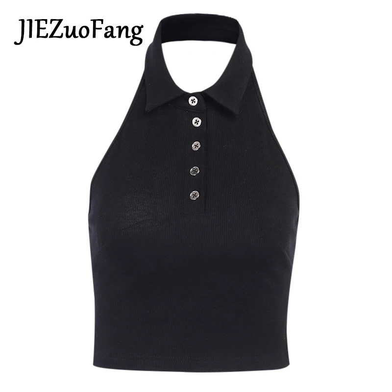 JIEZuoFang мягкая модная пикантная футболка для женщин жилеты с круглым вырезом
