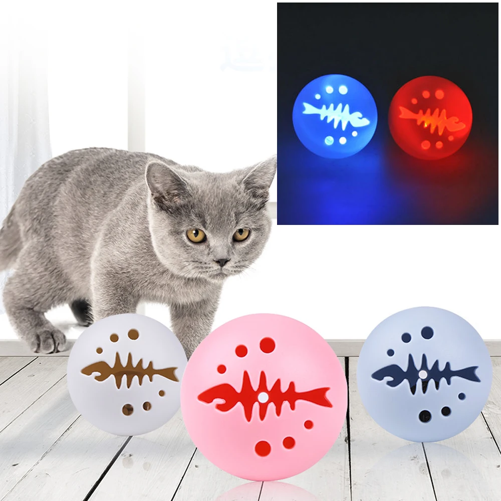 3 шт./компл. Pet игрушки для котов комплект мятного цвета шар светящийся со