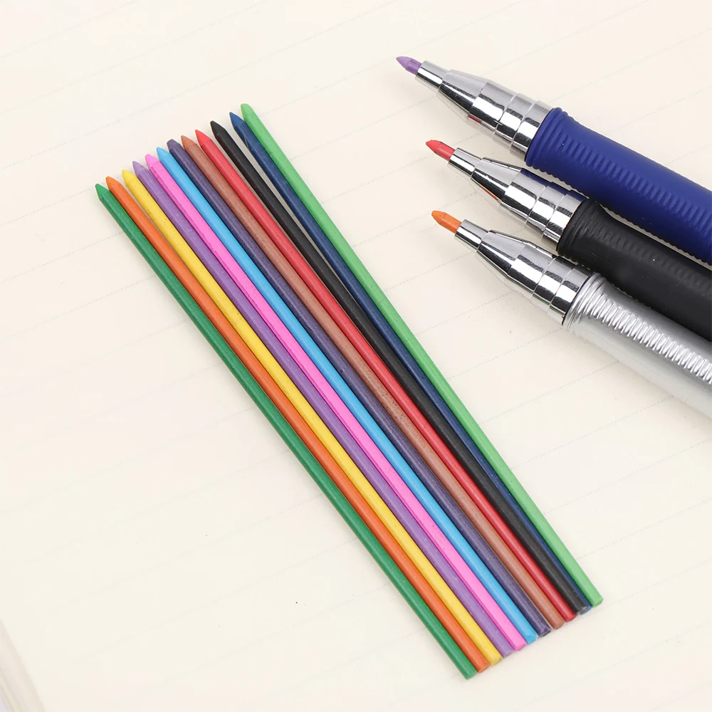 

NEW stationary store Automatic pencil Kawaii Pencils Mechanical Pencil 2.0mm 2B For Writing crayon lapices school supplies