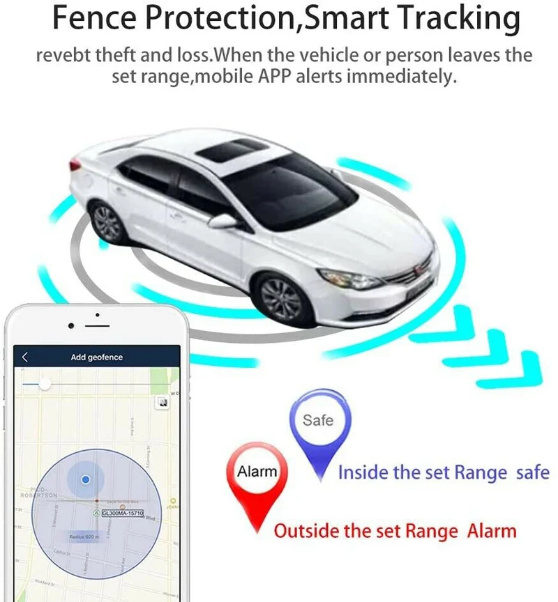 

Mini Magnetic GPS Tracker Anti Theft Real Time GPS Tracking Locator for Vehicles