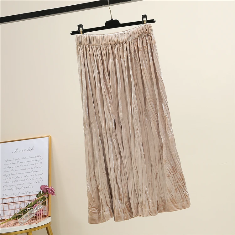 Женская Повседневная Длинная юбка Осень-зима 2019 | одежда