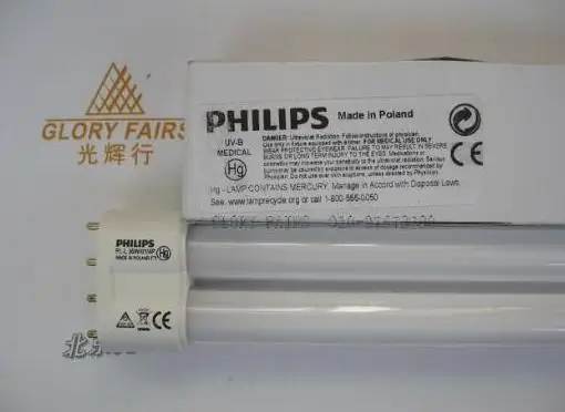 PH PL-L 36W/01/4P 36W UV-B lamp narrowband ultraviolet 311nm therapy treatment PL-L36W/01/4P UVB fluorescent tube | Освещение
