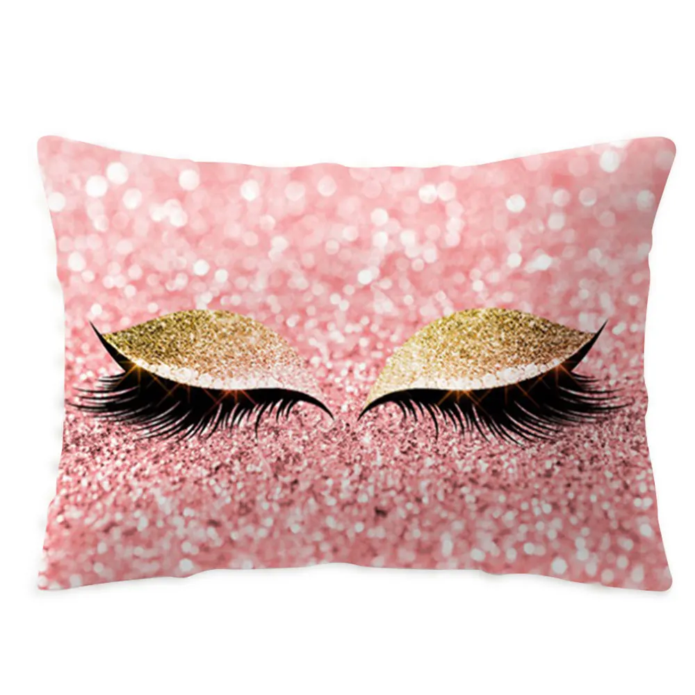Полиэстер мягкий чехол наволочка для украшения ресниц спальни наволочки дома