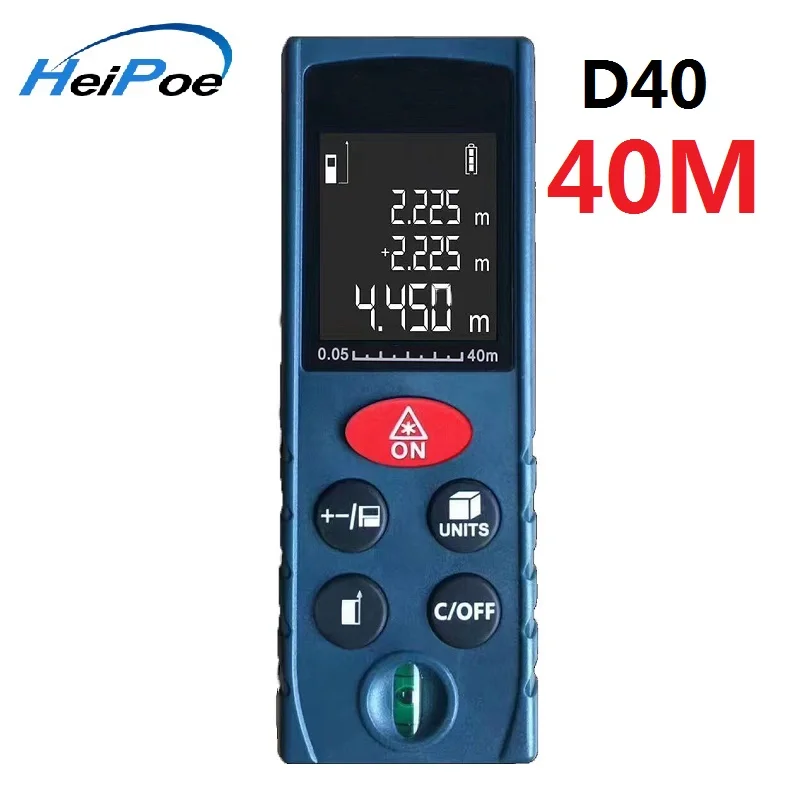 Лазерный дальномер цифровой лазерный 40 м|Лазерные дальномеры| |