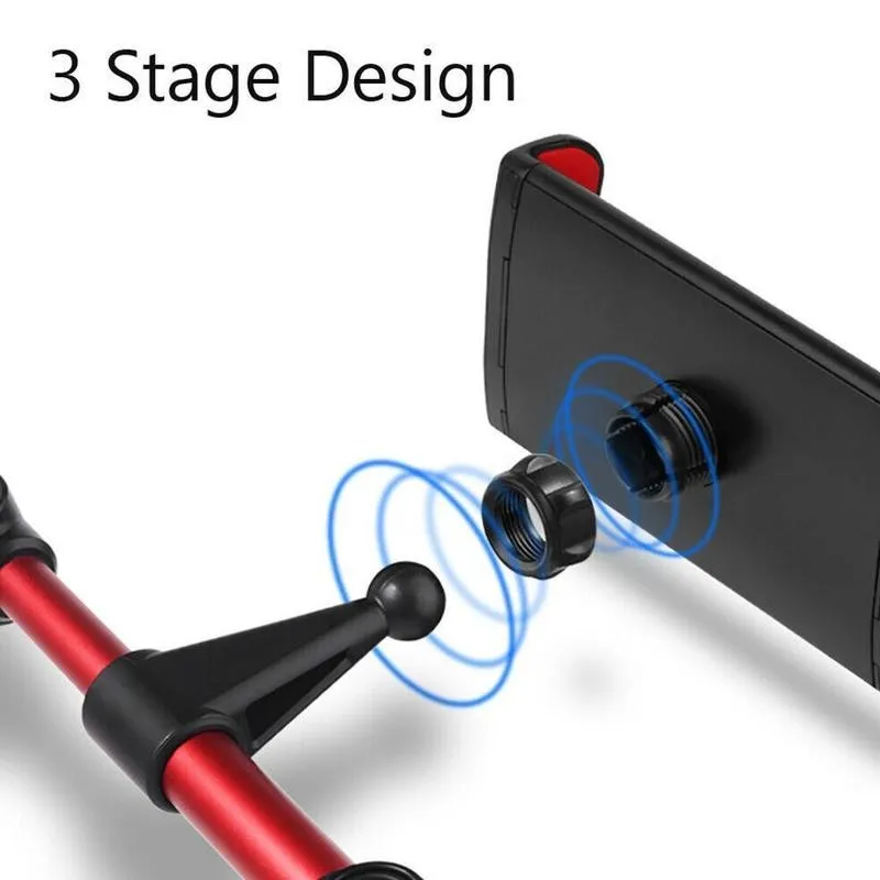 Автомобильный подголовник держатель планшета 360 вращения подставка для заднего