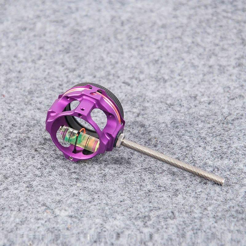 purple Стрельба из лука Прицельный прицел блочный лук 2X/4X/6X/8X Объектив 0,019 Оптическое волокно установка объектива 10-32 нить лук прицел стрельба из лука охота - Цвет: purple