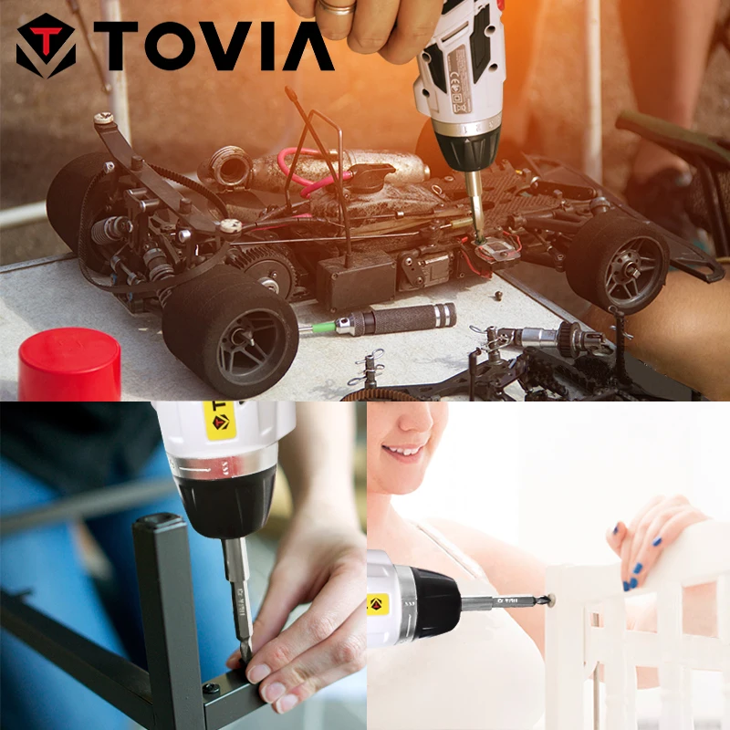 Аккумуляторная отвертка TOVIA 3 6 В|Электрические отвертки| |