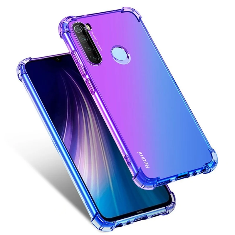 Чехол для Xiaomi Redmi Note 9s 9 Pro Max 8T 7 8 K20 7A 8A Mi Lite SE 9T 10 A3 силиконовый градиентный |