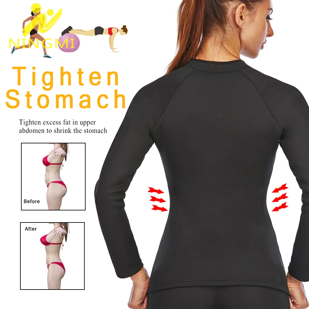 Лидер продаж тренировочная футболка NIGMI с эффектом сауны майки корректирующий