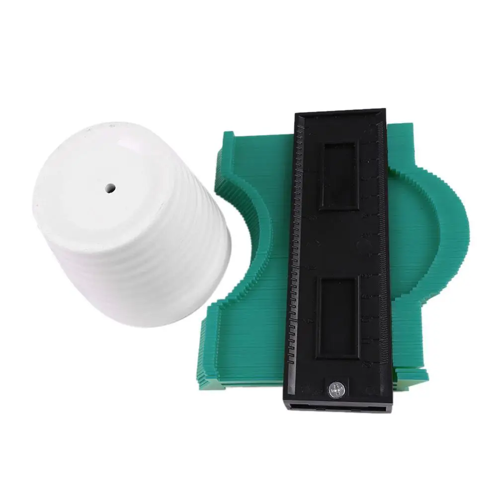 5/6/10 inch Contour Gauge Plastic Profile Copy Gauge Irregular Shaper Profile Ruler Gauge Duplicator Contour Gauge General Tools