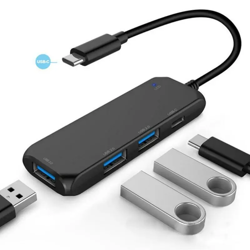 Usb хаб C для Мульти USB 2 0 HDMI адаптер док станции MacBook Pro аксессуары внешний