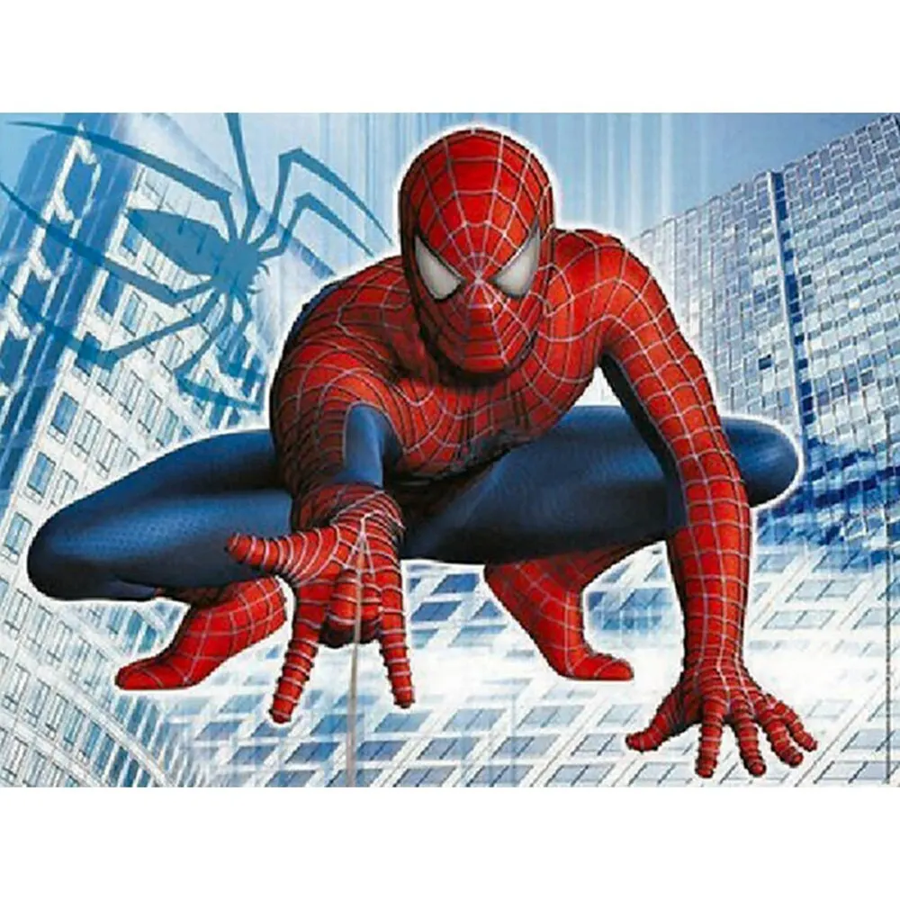 5d алмазная картина сделай сам супергерой Человек паук вышитая полный