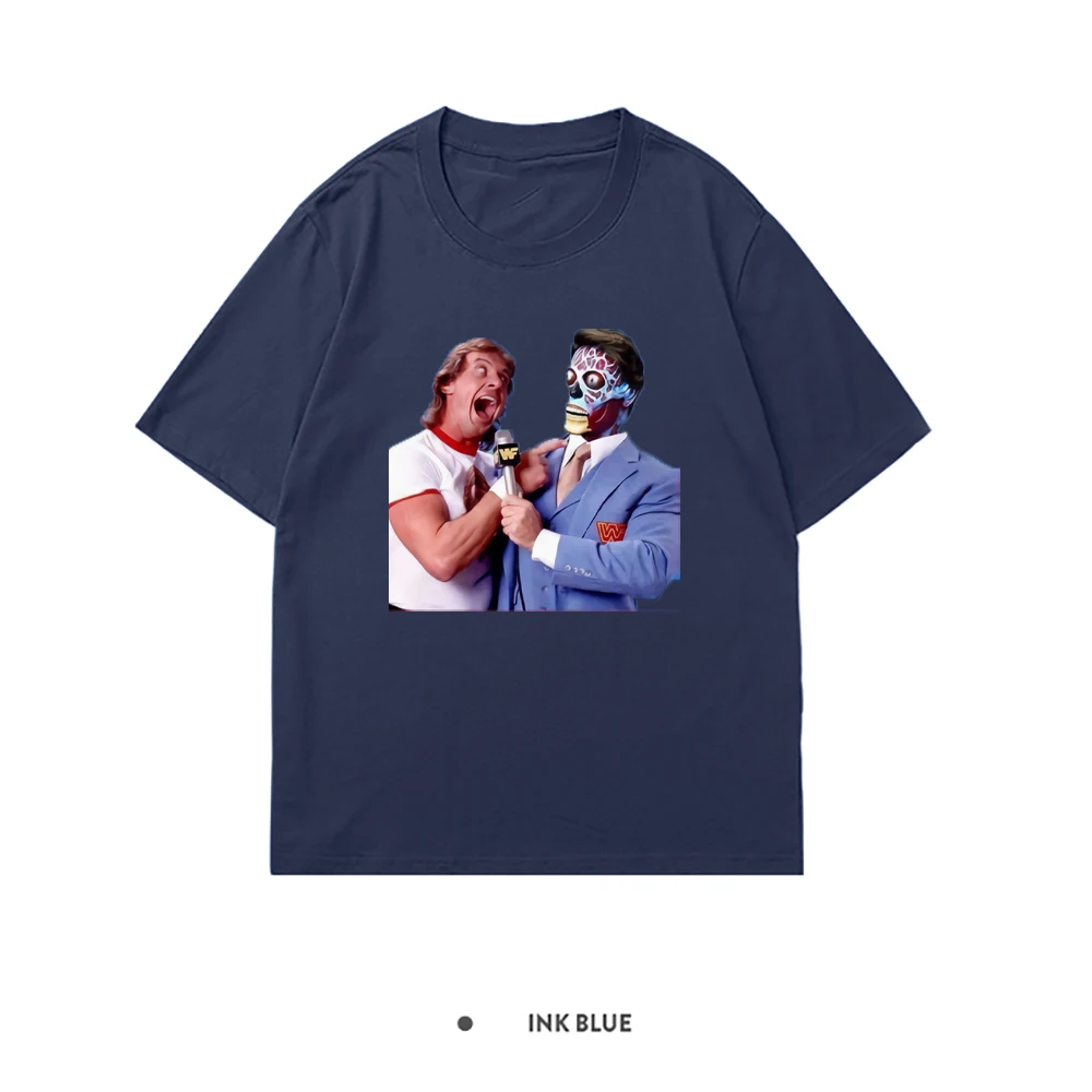 Футболка женская с принтом они живые хлопковая тенниска в стиле Харадзюку