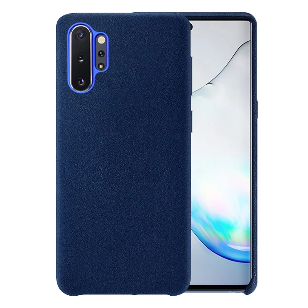 Для samsung Galaxy Note 10 Plus чехол из натуральной замши защитный чехол для samsung Note 10 9 S9 S10 Plus S10e чехол