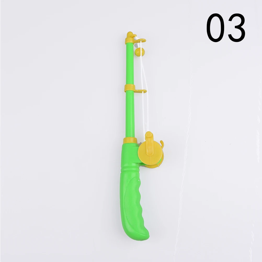 Ca&ntilde;a de pescar magn&eacute;tica para beb&eacute; y ni&ntilde;o, juguete educativo de pl&aacute;stico, juego divertido, regalo, 1 Uds.-1