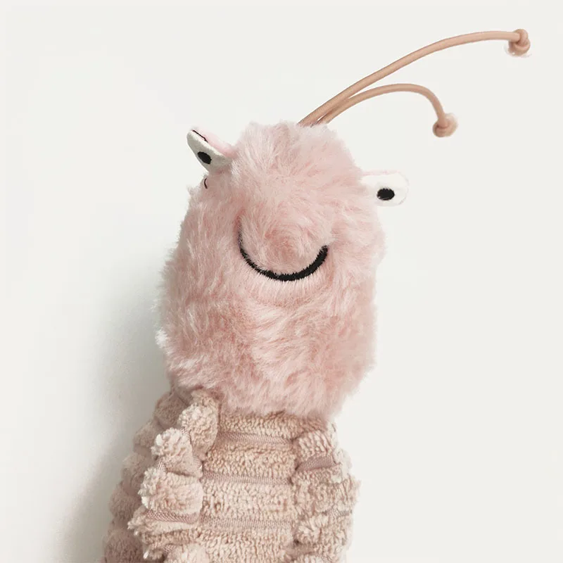 

22/27cm Larry Lobster Baby Comfort Shrimp Stuffed Animals Plush Toys Soft Cute Doll Birthday Surprise Gift For Kids Girl Boys