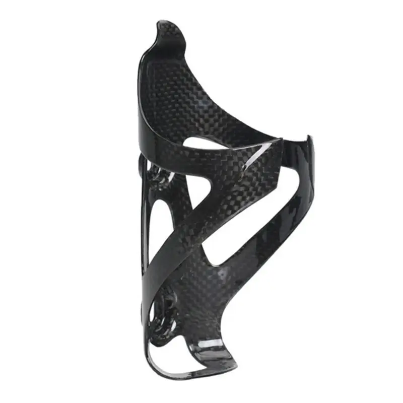 3K bright light MTB дорожный велосипед водный карбоновый держатель для бутылки волокно бутылка для воды держатель бутылок - Цвет: 3K bright light