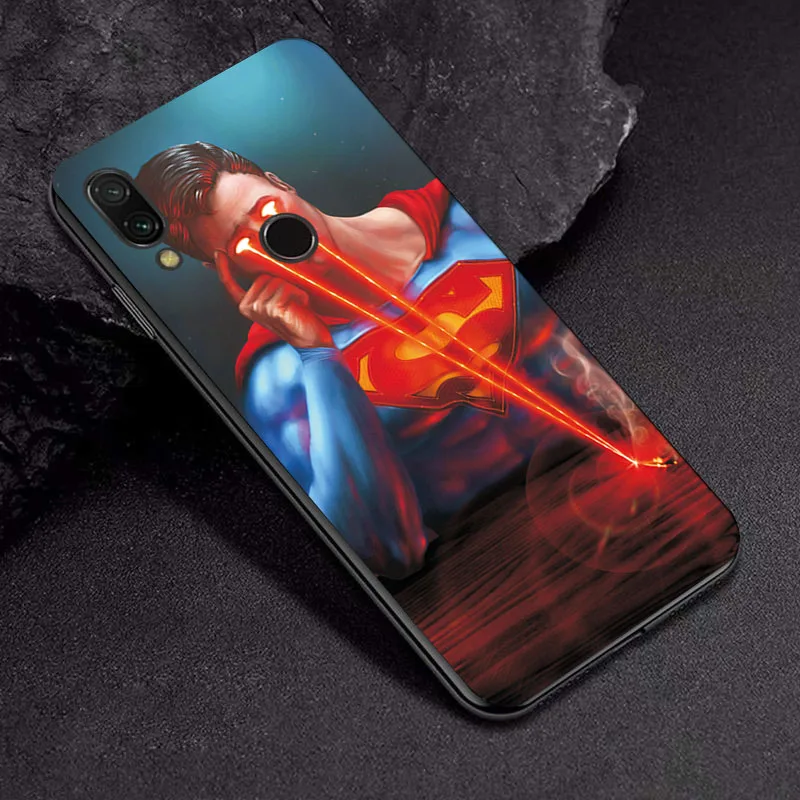 TPUBLK527 Черный ТПУ чехол для телефона Marvel для Xiaomi Redmi Note 7 6 8 Pro Чехол для Xiaomi Redmi 5 Plus задняя крышка Fundas Redmi 6A 7A 5A чехол - Цвет: TPUBLK527