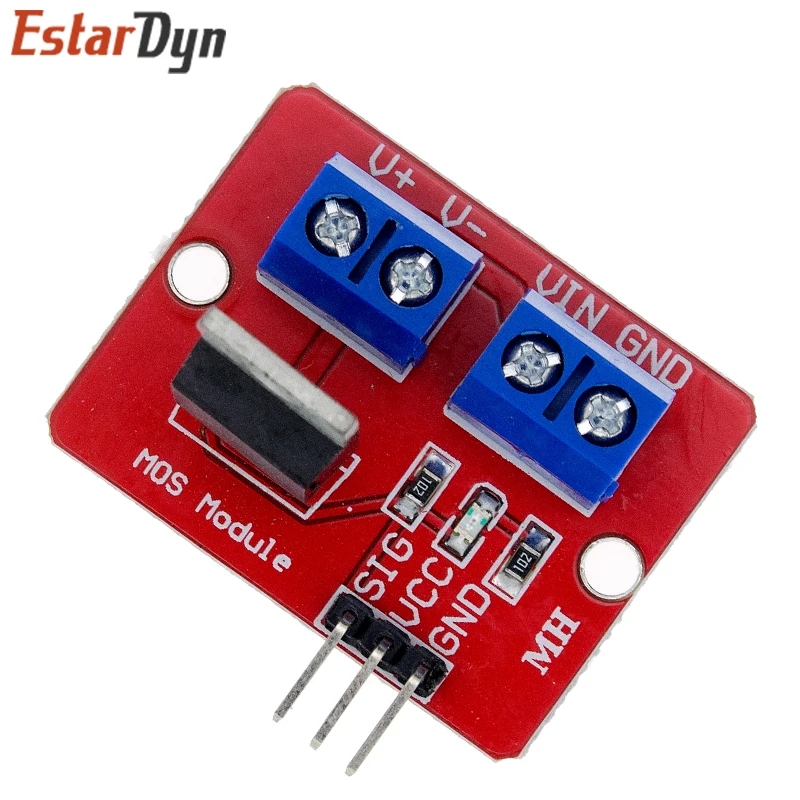 0-24V Топ Mosfet Кнопка IRF520 драйвер MOS модуль для Arduino MCU ARM Raspberry pi | Электронные