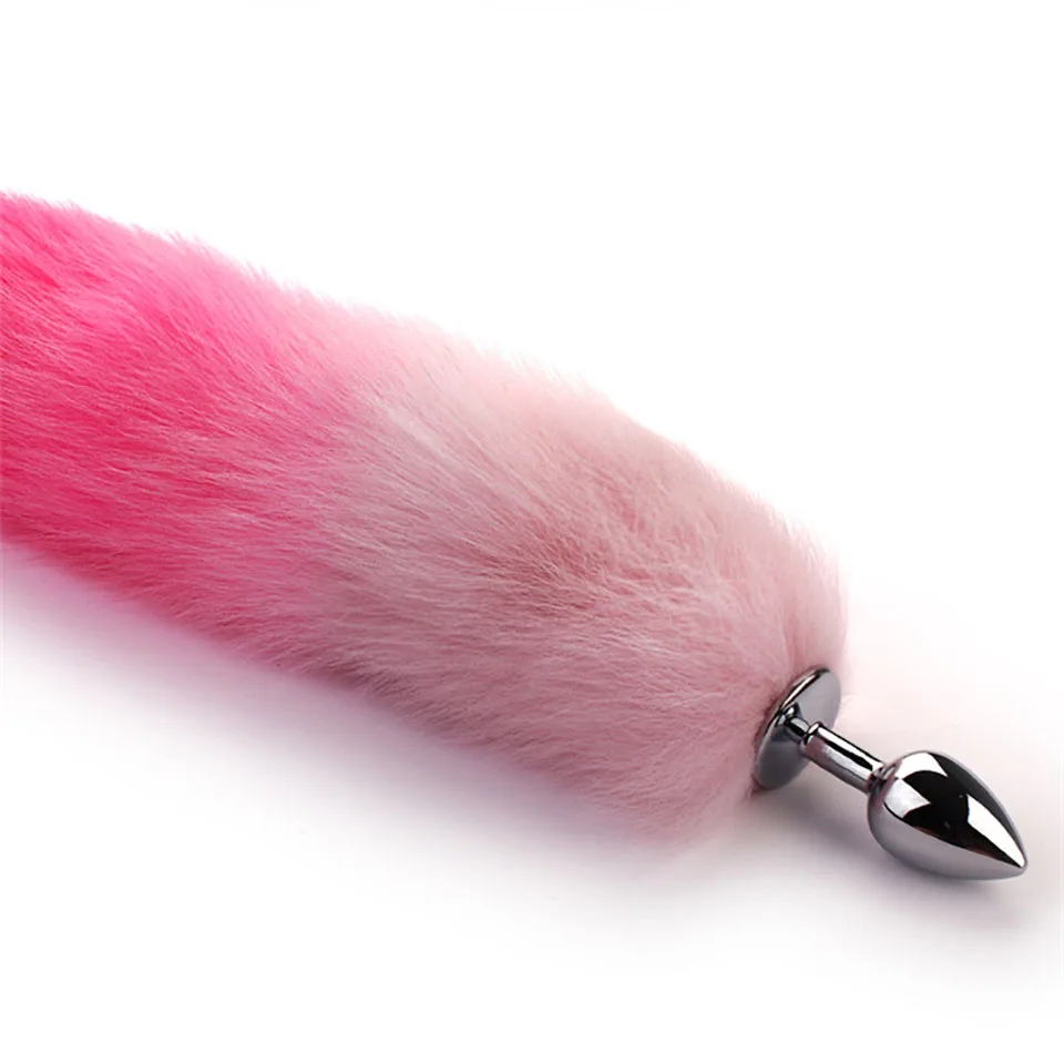 Лисий хвост огромная Анальная пробка анальные интимные игрушки для женщин