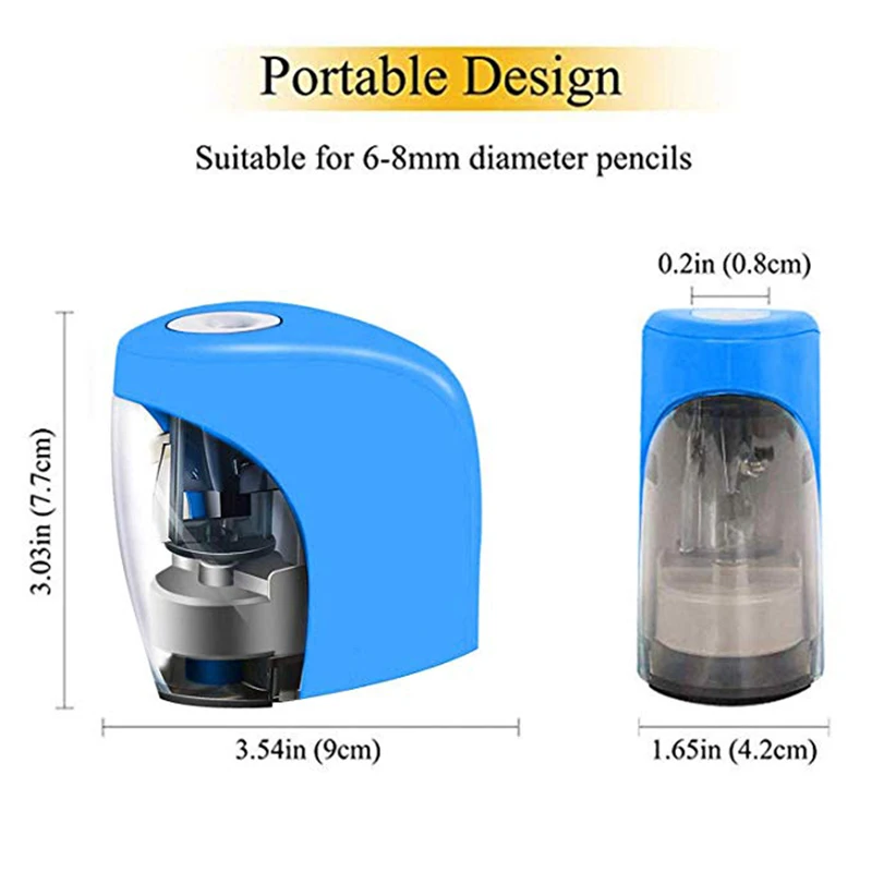 Многофункциональная электрическая точилка для карандашей канцелярские товары