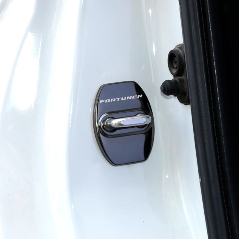 Чехол наклейка на дверной замок для Toyota Fortuner 2009 2017 2018 2019 аксессуары стайлинга