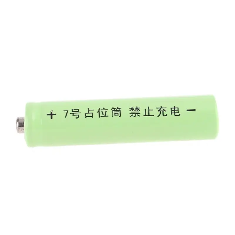 Universal 4Pcs LR03 AAA Size Dummy Fake Battery Setup Shell Placeholder Cylinder Conductor for Lithium iron phosphate battery |