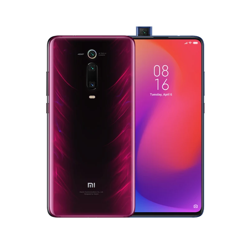 Red Глобальная версия Xiaomi mi 9T 9 t Red mi K20 6GB 128GB Snapdragon 730 смартфон 48MP камера всплывающая фронтальная камера 6,3" полный экран NFC 4000mah - Цвет: Red