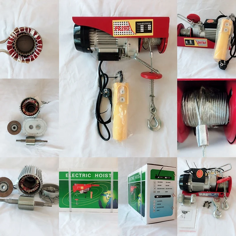 Горячая XD-US электрическая лебедка с вилкой/с электрической лебедкой PA200 бытовой