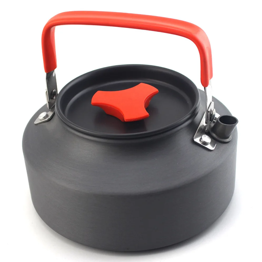 

1.1L camping kettle outdoor coffee kettle camping tableware travel tableware outdoor picnic set