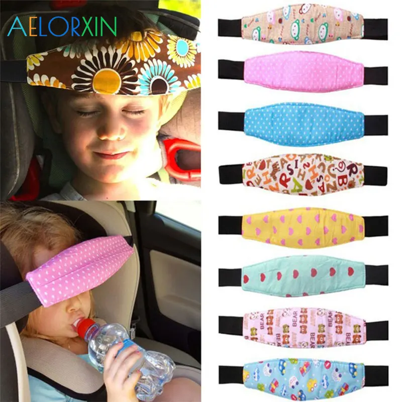 

2Pcs/Lot Baby Stroller Head Support Car Safety Seat Sleep Positioner Stroller Fastening Belt Adjustable Strollers Accessories
