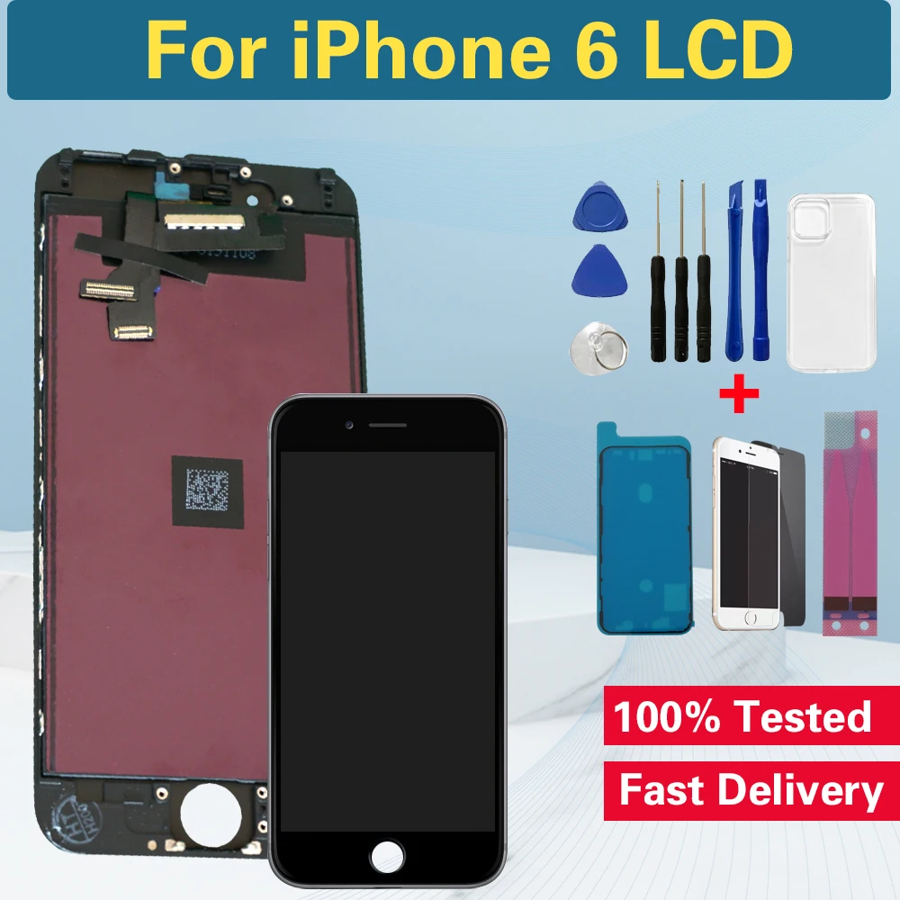 Pantalla For iPhone 6 LCD Display Touch Screen Digitizer Assembly 4.7