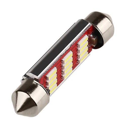 Гирлянда 31 мм 36 39 42 Светодиодная лампа C5W C10W супер яркая 4014 SMD Canbus без ошибок авто