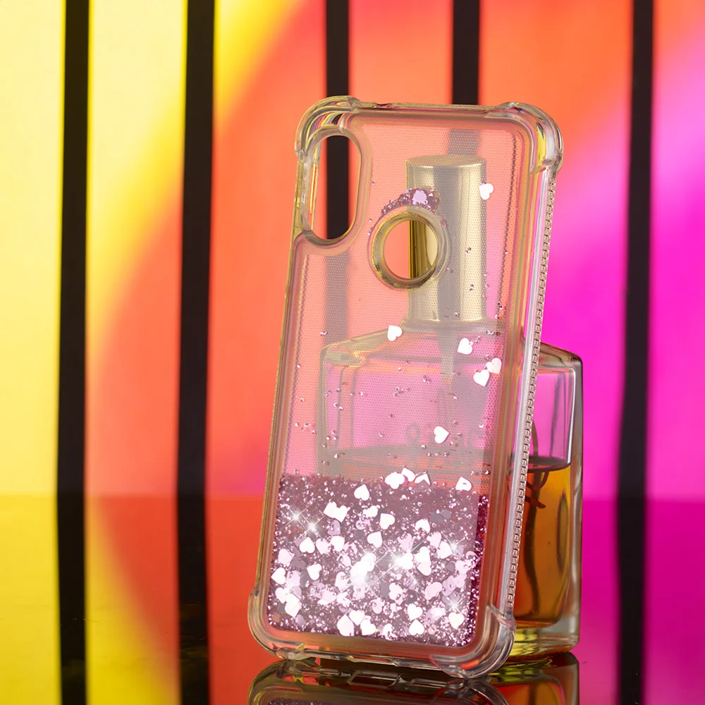 Блестящий силиконовый чехол с жидкостью и зыбучим песком для Xiaomi Mi 9T Pro A2 Lite A1 5X Redmi