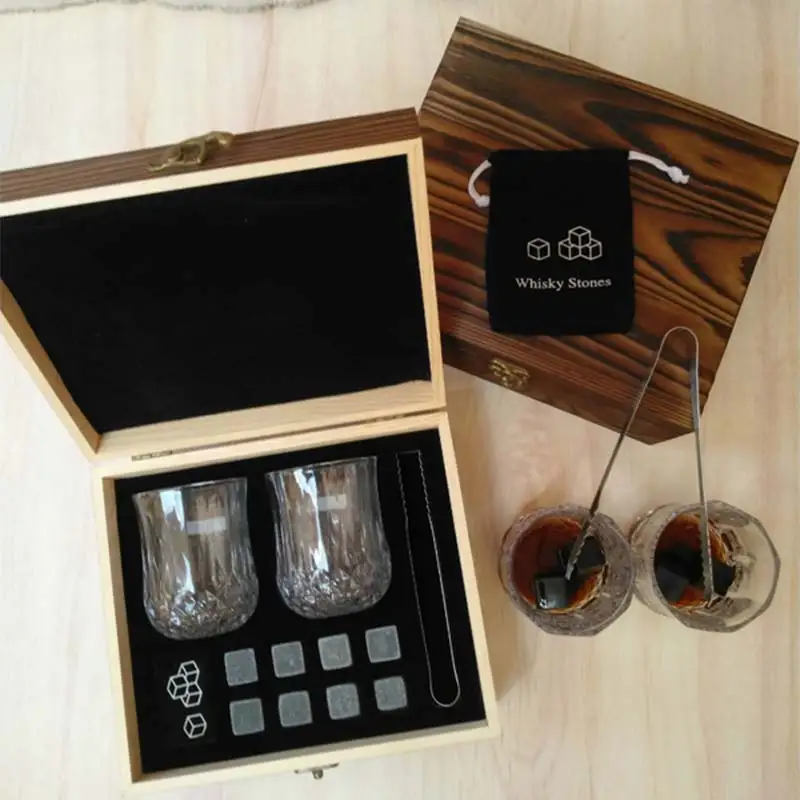 

14pcs/Set whiskey rocks Set Quick-Freezing Ice Block Bar Cooler Whiskey Marble Ice Block