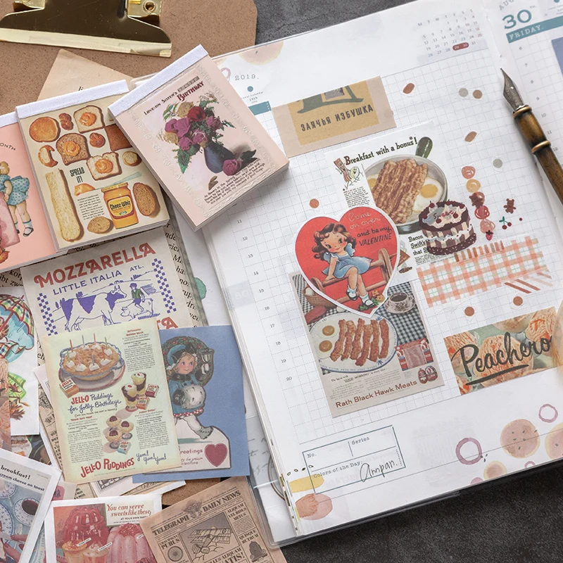 Красочный мир Ангел мини материал бумага нежелательный Журнал Планировщик крафт