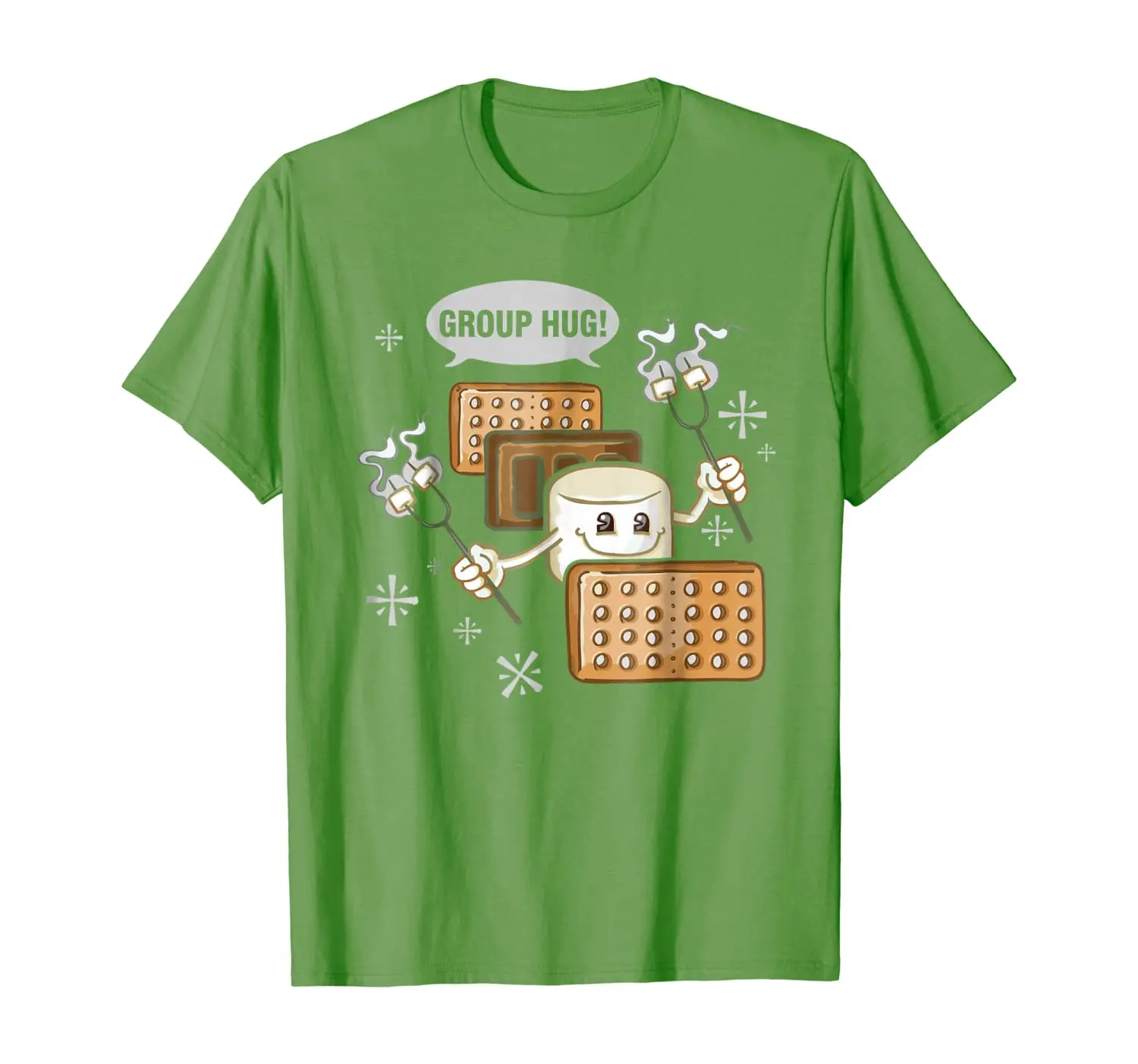 

Group Hug Funny Smores Chocolate Marshmallow Camping TShirt
