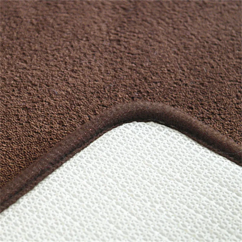 Набор простых ковриков для ванной 2 шт. U образный ковер коврики туалета