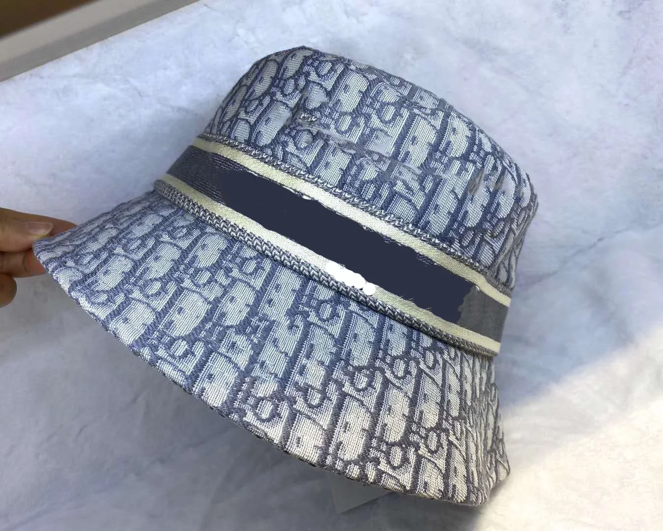 

Fashion versatile D women letter fisher man's hat foreign trade trend sunshade fisher man's hat